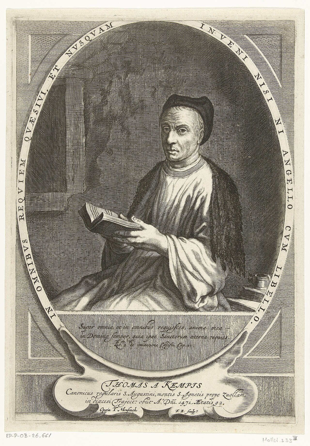 Afbeelding bij: Thomas a Kempis op de Agnietenberg — een bestseller zonder drukpers